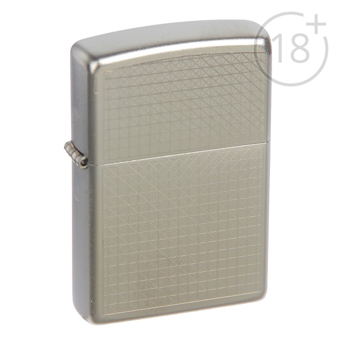 Зажигалка ZIPPO 205 Diamond Plate с покрытием Satin Chrome