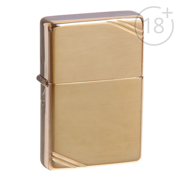 Зажигалка ZIPPO 270 Vintage Series 1937 с полосками и покрытием High Polish Brass