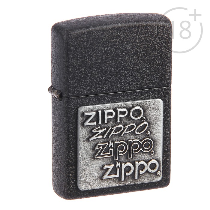 Зажигалка ZIPPO 363 Classic с покрытием Black Crackle