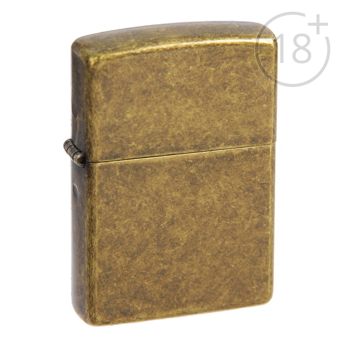 Зажигалка ZIPPO 201FB с покрытием Anitque Brass