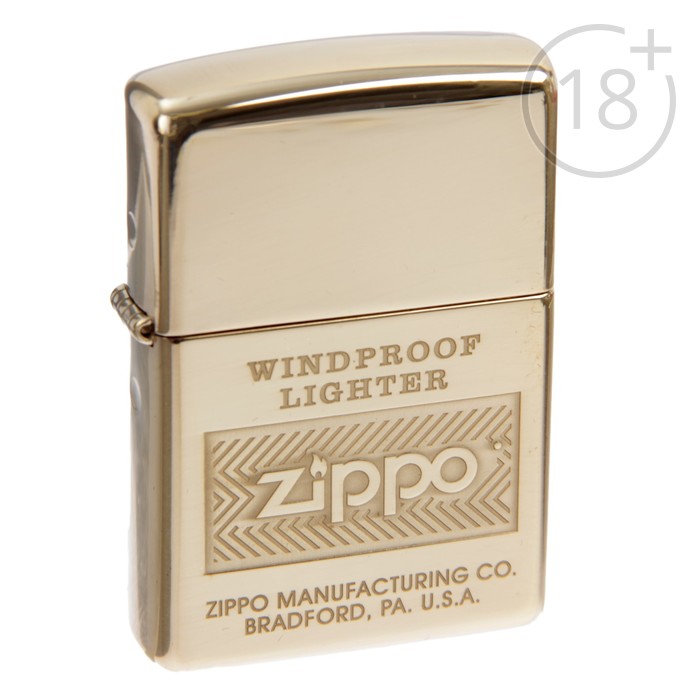 Зажигалка ZIPPO 28145 Classic с покрытием High Polish Brass