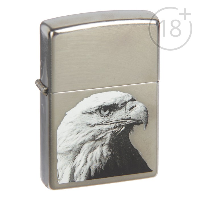 Зажигалка ZIPPO 24647 Eagle Head с покрытием Chrome Arch