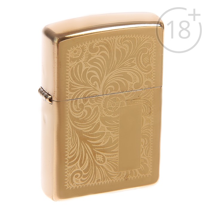 Зажигалка ZIPPO 352B Venetian с покрытием High Polish Brass