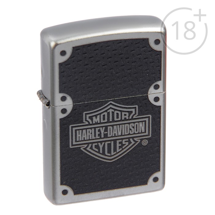 Зажигалка ZIPPO 24025 Harley-Davidson с покрытием Satin Chrome