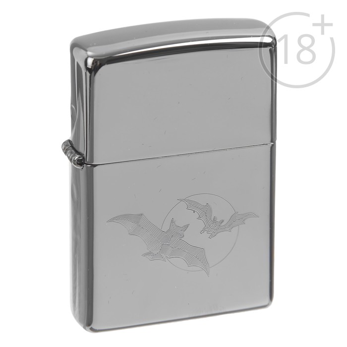 Зажигалка ZIPPO 150 Bats с покрытием High Polish Chrome