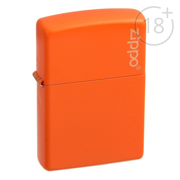 Зажигалка ZIPPO 231ZL Classic с покрытием Orange Matte