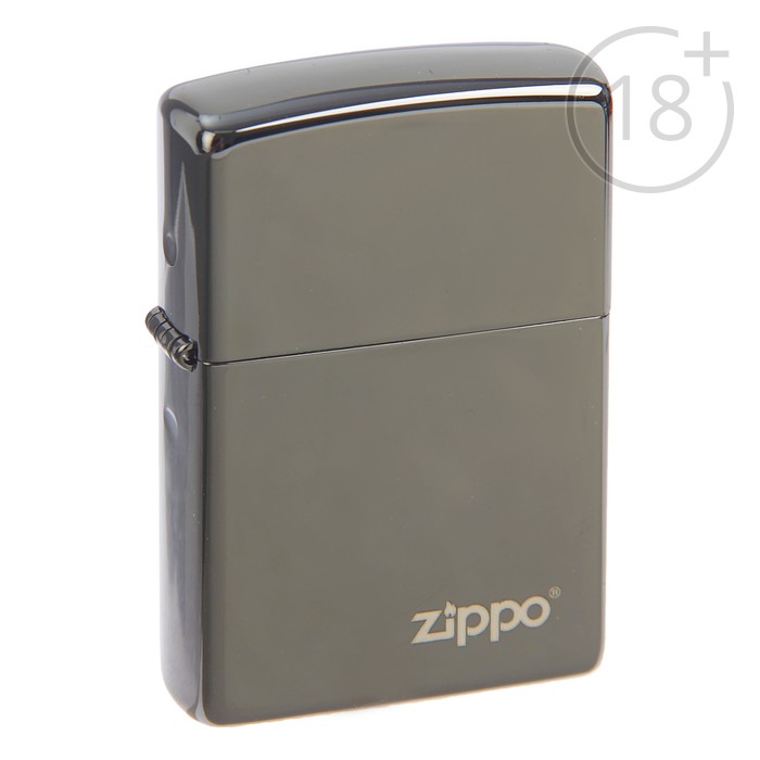 Зажигалка ZIPPO 24756ZL Classic с покрытием Ebony