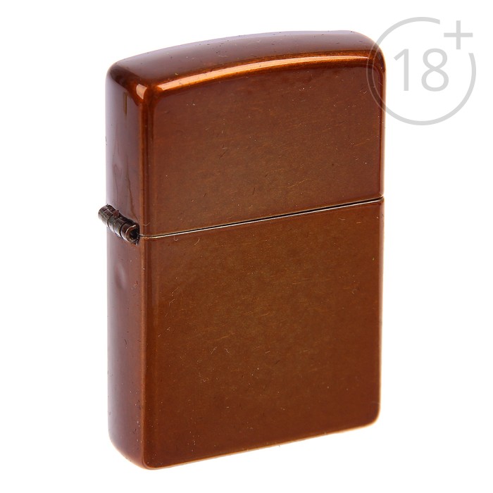 Зажигалка ZIPPO 21184 Classic с покрытием Toffee, светло-коричневая