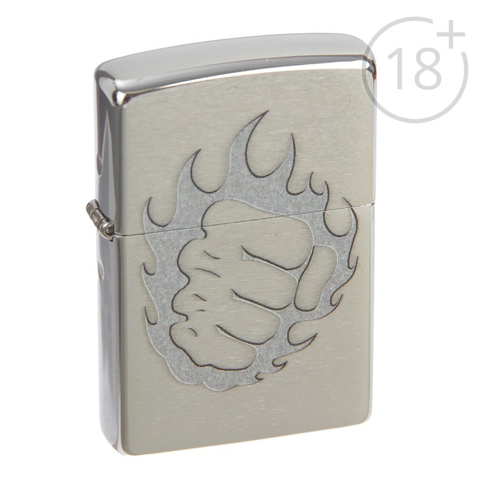 Зажигалка ZIPPO 29428 Classic с покрытием Brushed Chrome