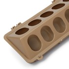 Кормушка-поилка для перепелов, 24 ячейки, лотковая, пластик - фото 799491566