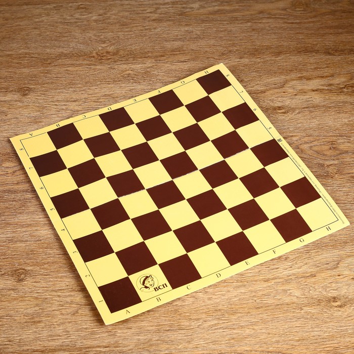 Шахматное поле из микрогофры, 40 × 40 см
