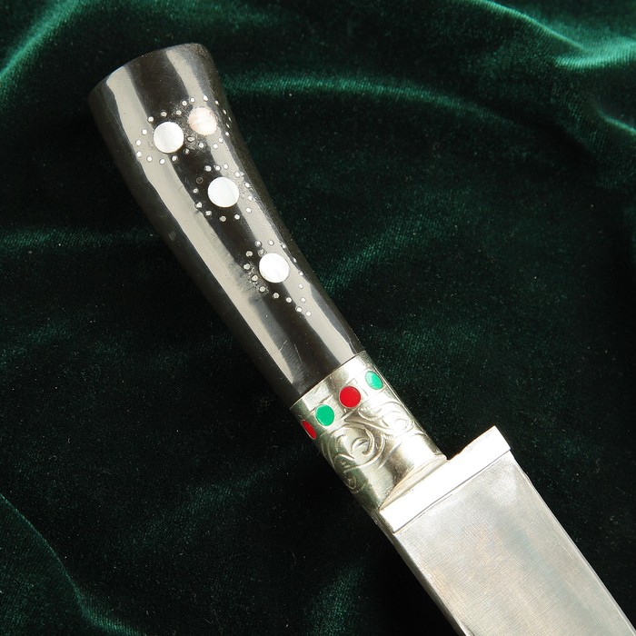 Таджикский нож. Таджикский нож корд. Пчак Гарда мельхиор. Нож с вогнутой заточкой. Рукоятки ножей из эбонита.