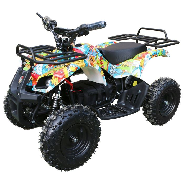 Детский электро квадроцикл MOTAX ATV Х-16 800W, бомбер
