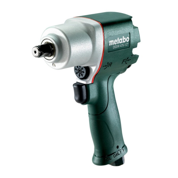 Гайковерт Metabo DSSW 475, пневматический, ударный, 1/2&quot;, 475 Нм, 420л/мин