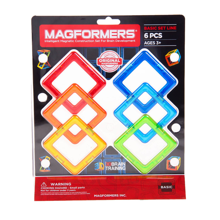 Магнитный конструктор Magformers, 6 деталей