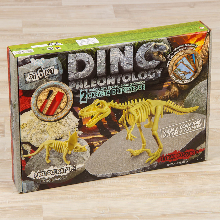 Набор для проведения раскопок &quot;DINO PALEONTOLOGY&quot; DP-01-03 DP-01-03