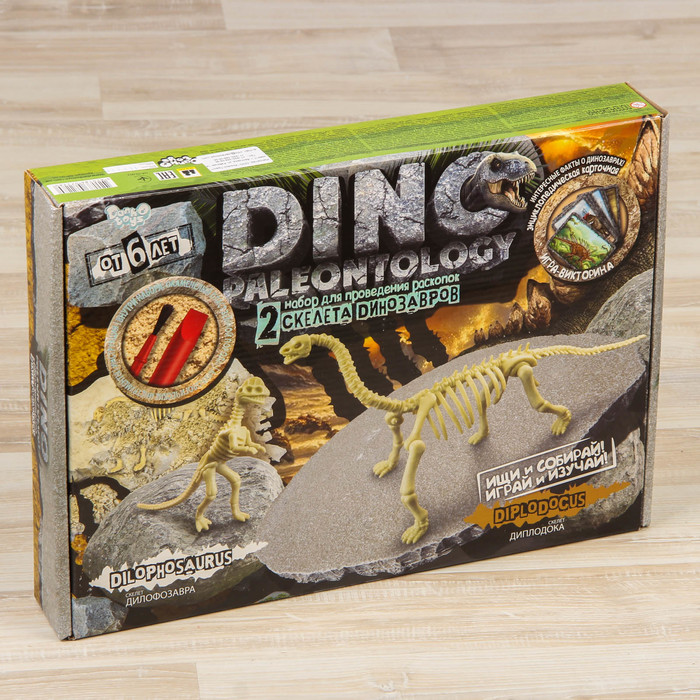 Набор для проведения раскопок &quot;DINO PALEONTOLOGY&quot; DP-01-05 DP-01-05