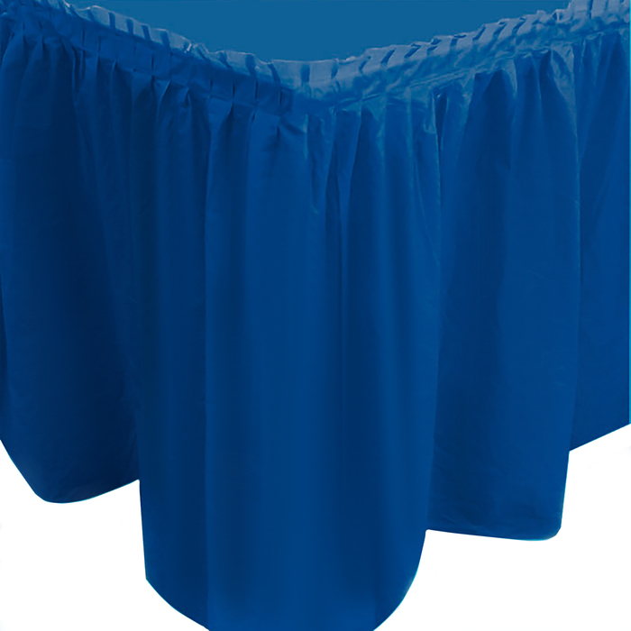 Бумажная юбка для стола