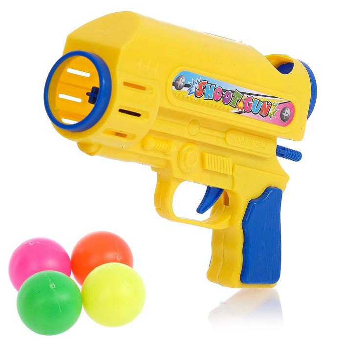 DeluxDom - Пистолет «Шот», стреляет шариками, цвета МИКС