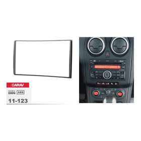 Рамка переходная CARAV 11-123 (NISSAN Tiida 04+, X-trail 04-07, Qashqai 07+, Patrol 97-00) 3247953