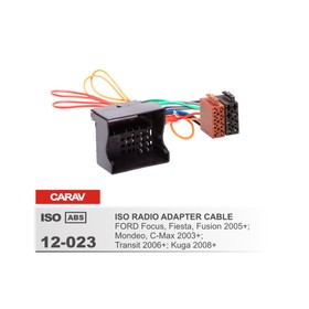 Евро разъём CARAV 12-023 (ISO адаптер FORD Focus, Fiesta, Fusion 2005+; Mondeo, C-Max 2003+; Tra   3 3248138