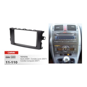 Рамка переходная CARAV 11-110 (TOYOTA Auris 2006+; Corolla Levin 2007+; Corolla Conquest 2007+)   32 3248182