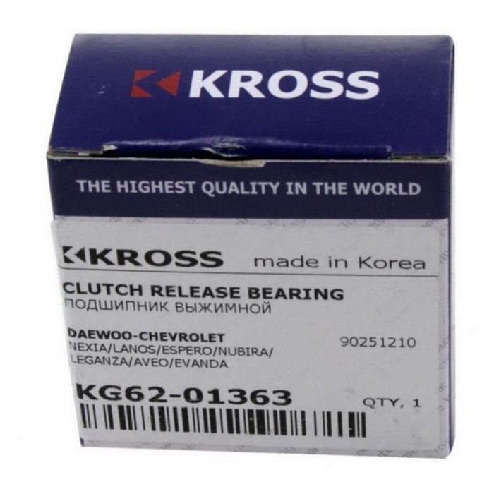 Подшипник выжимной KROSS KG6201363