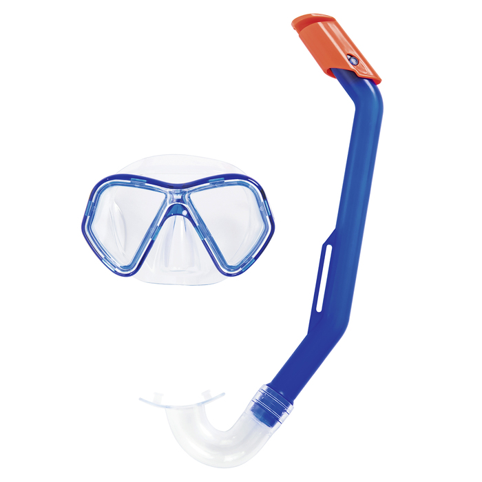 Набор для плавания Lil' Glider, маска, трубка, от 3 лет, цвета МИКС, 24023 Bestway - фото 1656985