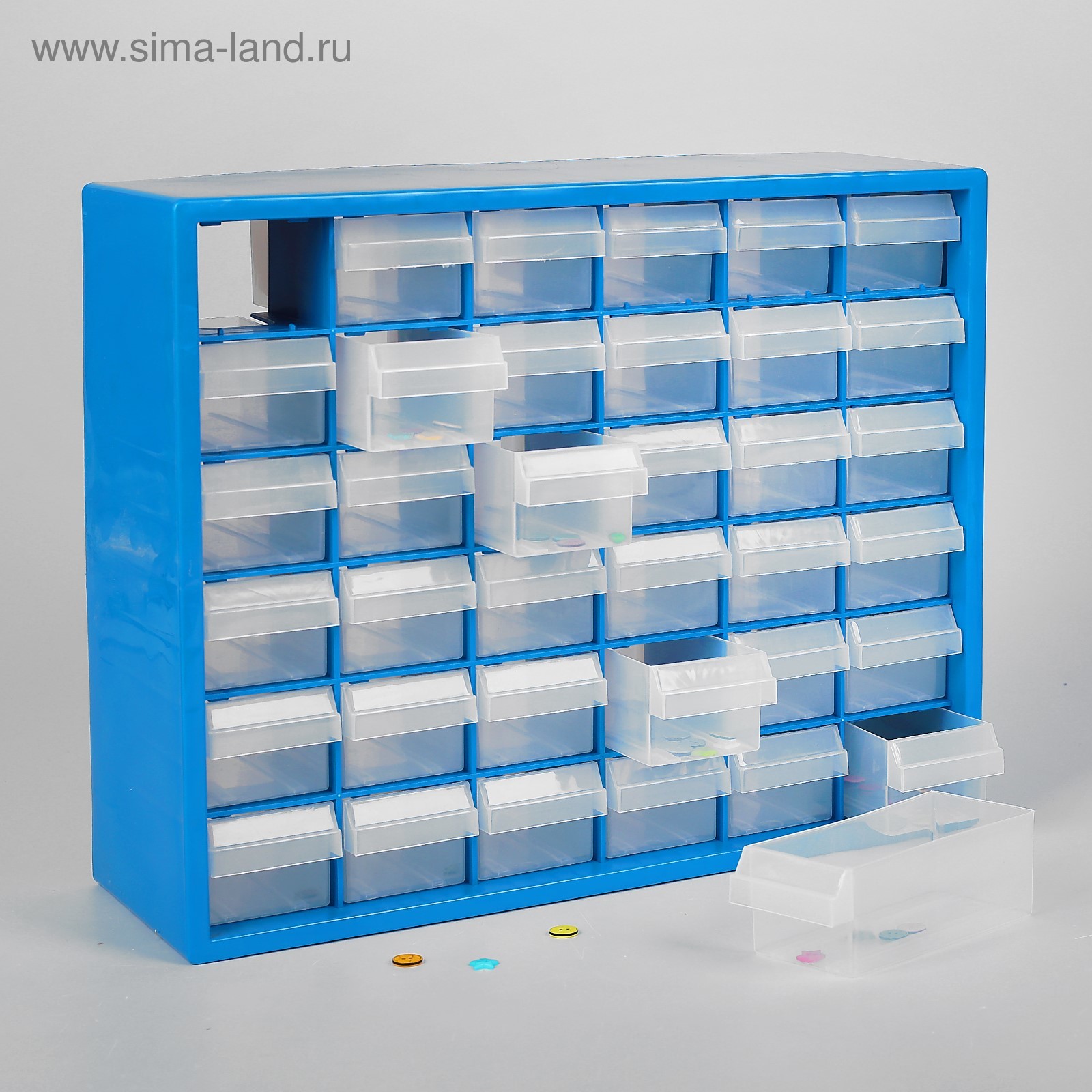 пластиковый стеллаж с ящиками выдвижными