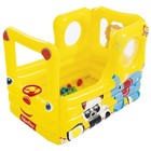 Игровой центр Fisher Price «Школьный автобус», с 20 шарами, 137 х 96 х 96 см, от 2 лет, 93506 Bestway Игровой центр Fisher Price «Школьный автобус», с 20 шарами, 137 х 96 х 96 см, от 2 лет, 93506 Bestway