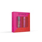 Набор подарочный Divage №64: Тушь для ресниц № 6101, 10 мл + блеск для губ crystal shine №04, 5 мл