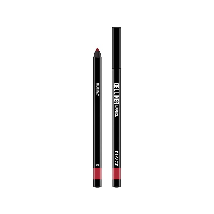 Гелевый карандаш для губ Divage, Gel liner, цвет № 03