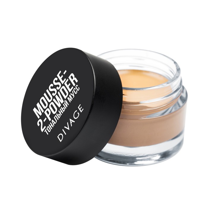 Тональная основа Divage FOUNDATION IN A JAR, в банке, mousse-to-powder № 02