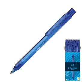 Ручка шариковая автоматическая Schneider Fave, узел 0.5 мм, чернила синие
