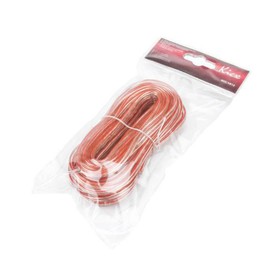 Кабель акустический Kicx SCC-1812 , 18AWG, 12м, прозрачный 3263474