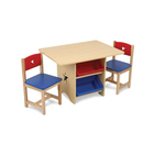 Набор детской мебели Star: стол, 2 стула, 4 ящика - фото 7887040