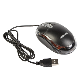 Мышь "Гарнизон" GM-100, проводная, оптическая, 1000 dpi, USB, чёрная