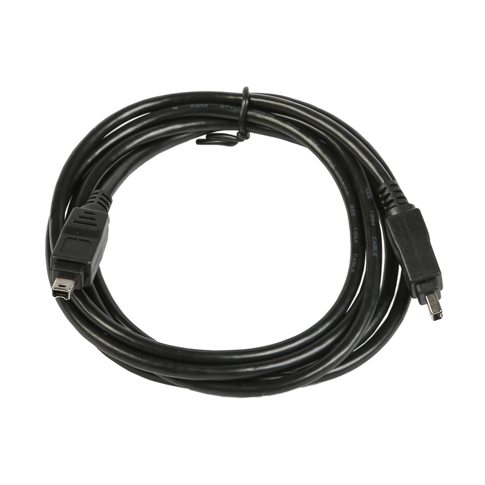 Кабель FireWire (IEEE1394) Gembird FWP-44-6, 4p/4p, 1.8м, 400 Мбит/с, черный