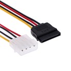 Кабель-переходник питания Cablexpert CC-SATA-PS, Molex(4pin)(m)-SATA(15pin)(f), 0.15 м