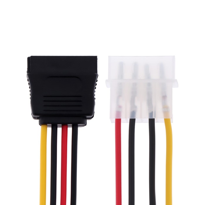 Кабель-переходник питания Cablexpert CC-SATA-PS, Molex(4pin)(m)-SATA(15pin)(f), 0.15 м - фото 51048437