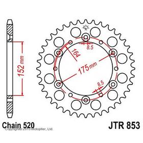 Звезда ведомая JT sprockets JTR853-43 3264228