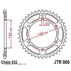Звезда ведомая JT sprockets JTR866-47 3264251