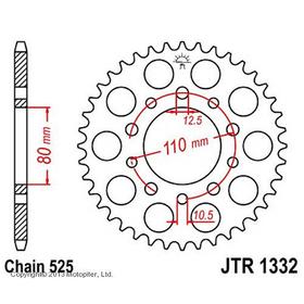 Звезда ведомая JT sprockets JTR1332-41 3264032