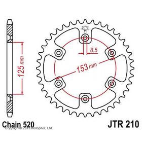 Звезда ведомая JT sprockets JTR210-47 3264088