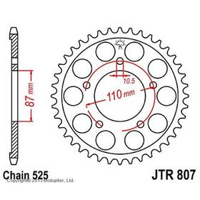 Звезда ведомая JT sprockets JTR807-45 3264192