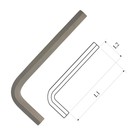 Ключ, AIST, Г-образный, шестигранный, H1.5, L= 4,5 см Ключ, AIST, Г-образный, шестигранный, H1.5, L= 4,5 см