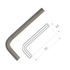 Ключ AIST, Г-образный, шестигранный, H2.0, L= 5,1 см Ключ AIST, Г-образный, шестигранный, H2.0, L= 5,1 см