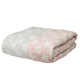 Одеяло Chalet Climat Control, размер 140 х 205 см, тик, цвет роза / грозовой