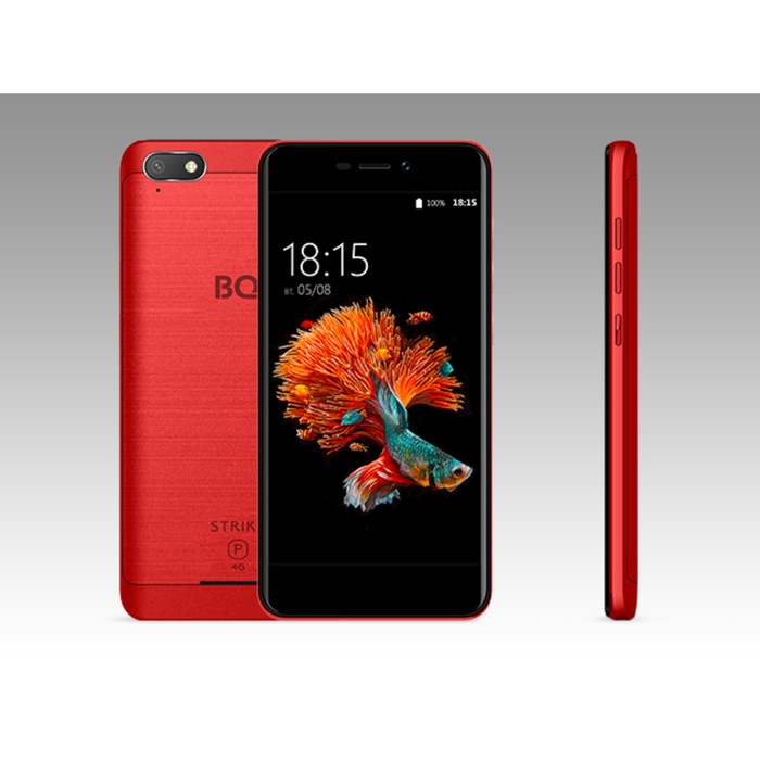 Смартфон BQ S-5037 Strike Power LTE Red, 4000mAh