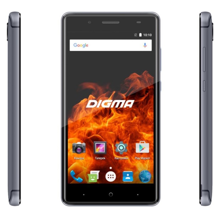 Смартфон Digma VOX FIRE 4G 8Gb серый